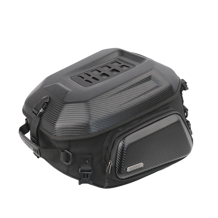 Rhinowalk Hard Shell Tail Bag for Expandable 23L-35L Motorcycle Saddle Tail Seat Bags for Motorbike Luggage Accessory (MT2335)