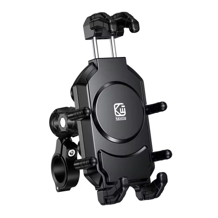 Kewig Motorcycle Phone Holder Anti vibration Damper+safe lock Fit the bar diameter:20mm-40mm Suitable phone size:4.5-7.2inch (Without Charger) (M26-C1)