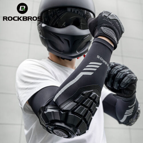 ROCKBROS Elbow Pads Brace Protector Motorcycle Downhill (31004) (Size-XL)