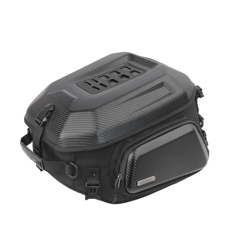 Rhinowalk Hard Shell Tail Bag for Expandable 23L 35L Motorcycle Saddle motoearth.in