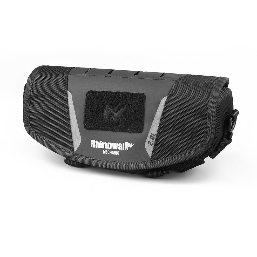 Rhinowalk 2L Motorcycle Handlebar Bag - Versatile Secure Waterproof for Adventure Riders, Off-Road & ADV Mounting