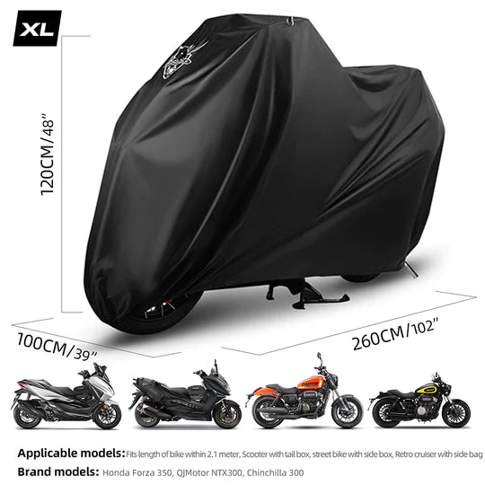 Copertura Moto Per Esterno Oxford RAINEX-MOTO/SCOOTER Con - Foto 3