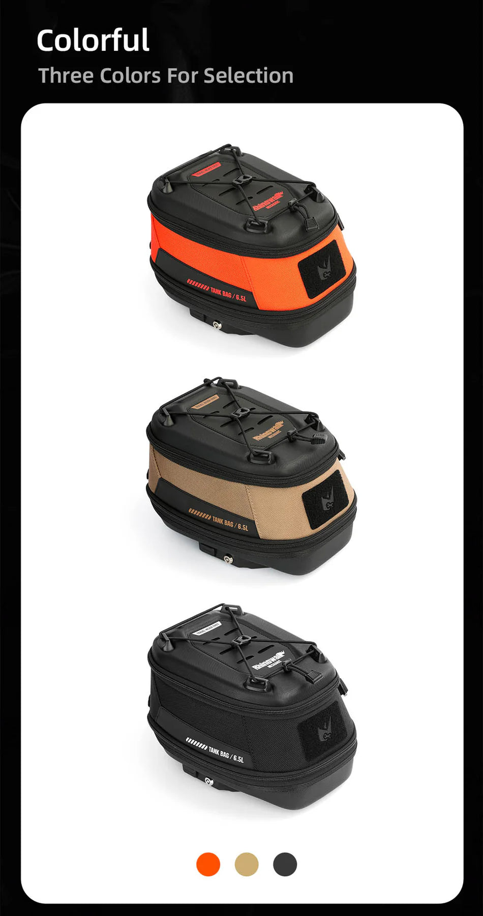 Mechanic Series x 5.6L Magnetic Tank Bag