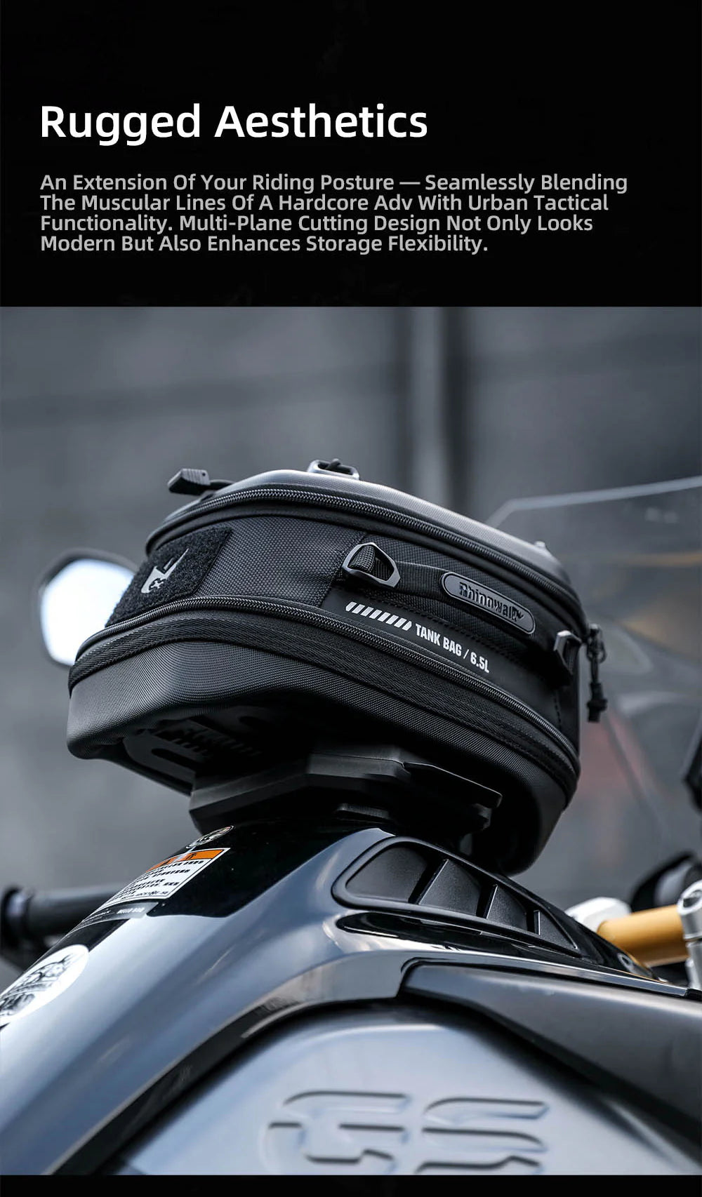 Mechanic Series x 5.6L Magnetic Tank Bag