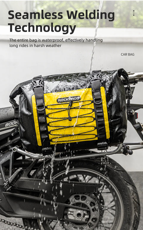 Rockbros Saddle Bag Motorcycle Waterproof Side Bag For Motor Bike