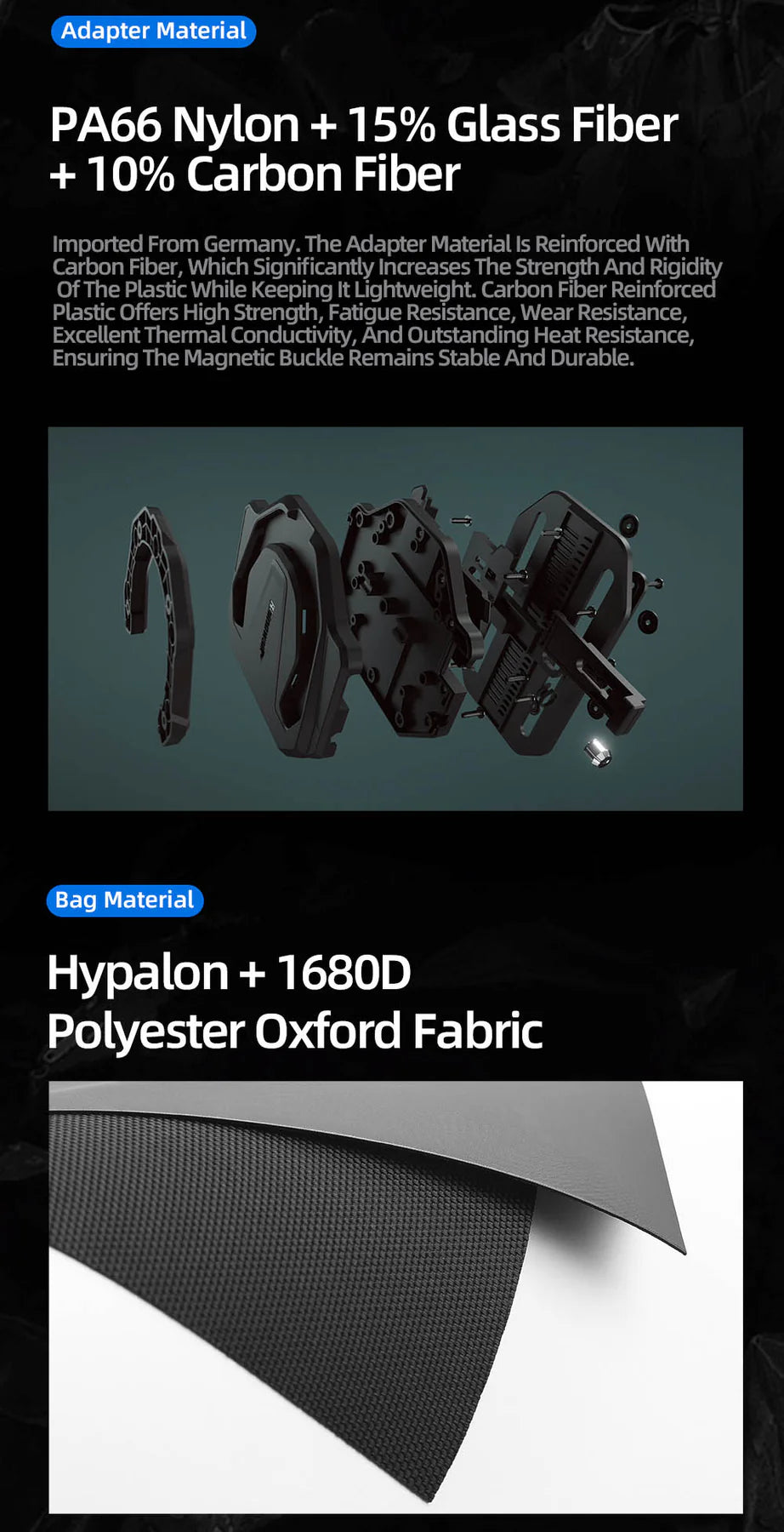 Mechanic Series x 5.6L Magnetic Tank Bag