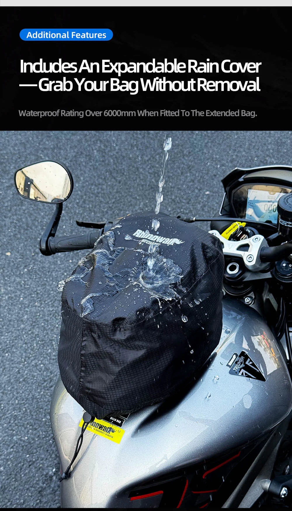 Mechanic Series x 5.6L Magnetic Tank Bag