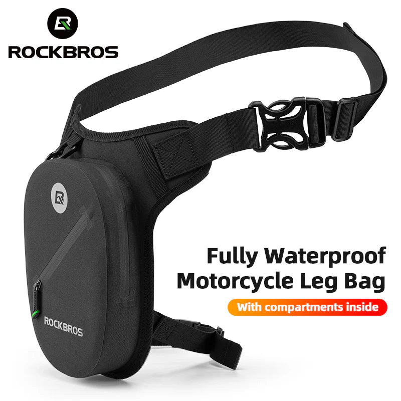 Rockbros Leg Bags Motorcycle Waterproof Belt Waist Bag Multifunctional Drop Leg Waist Bag Motorcycle (99210081001)