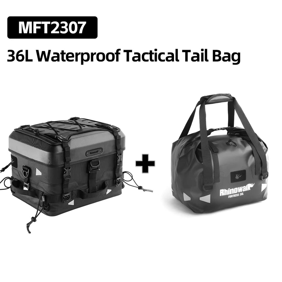 Fortress Series X Tactical Tail Bag - Soft TopBox MFT2301,2302,2305,2307.