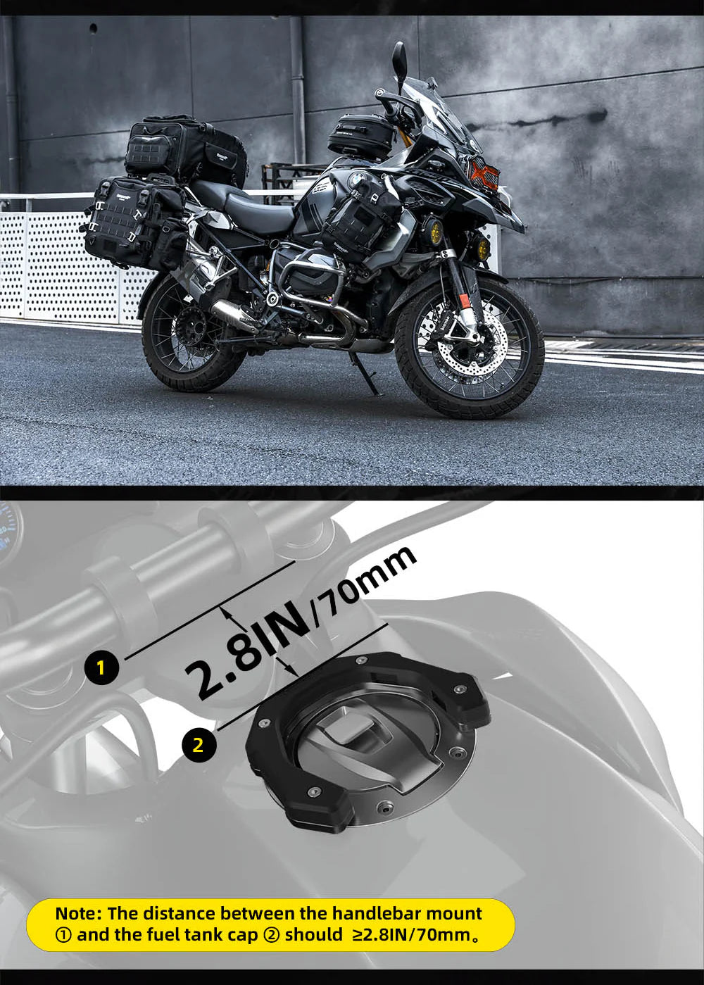 Mechanic Series x 5.6L Magnetic Tank Bag