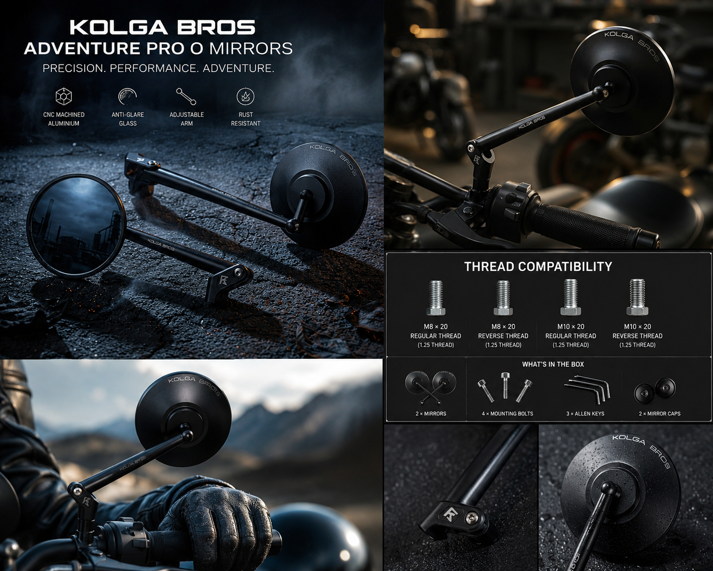 KOLGA BROS - ADVENTURE PRO O MIRRORS