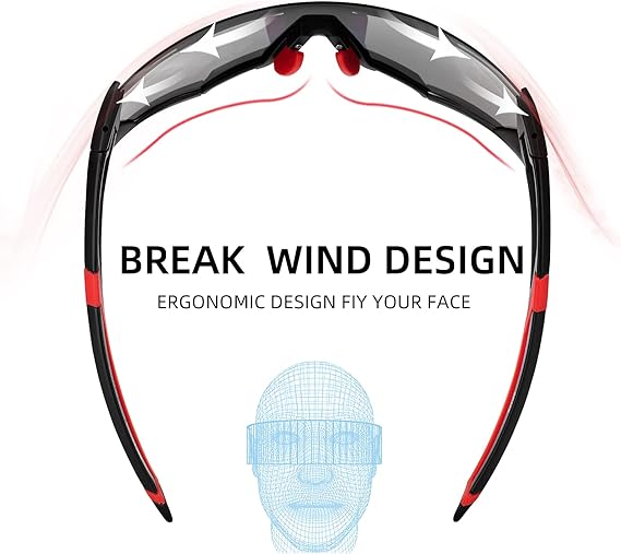 ROCKBROS Photochromic Sunglasses Thicken PC Lenses With UV400 Protection Coating (10135)