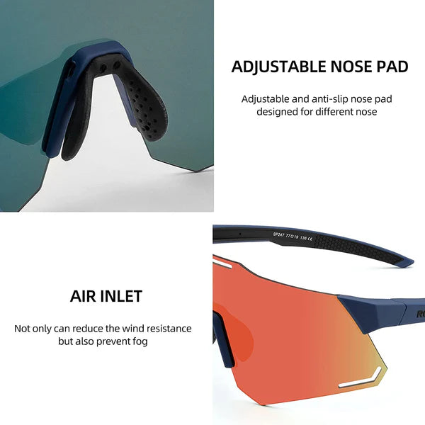 ROCKBROS SP247 Polarized Sunglasses TR90 Frames (14110001001)