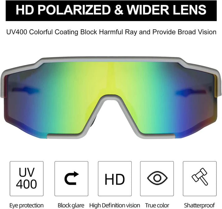 ROCKBROS Polarized Sunglasses Tac Polarized & UV403 Protection (SP225GB)