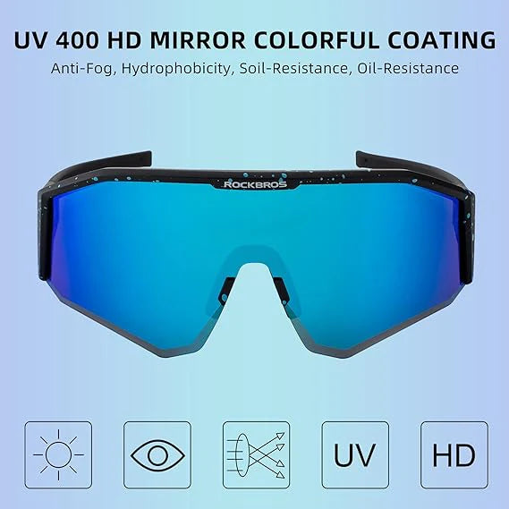 ROCKBROS Sports Polarized Sunglasses UV 400 Protection (14130001001)