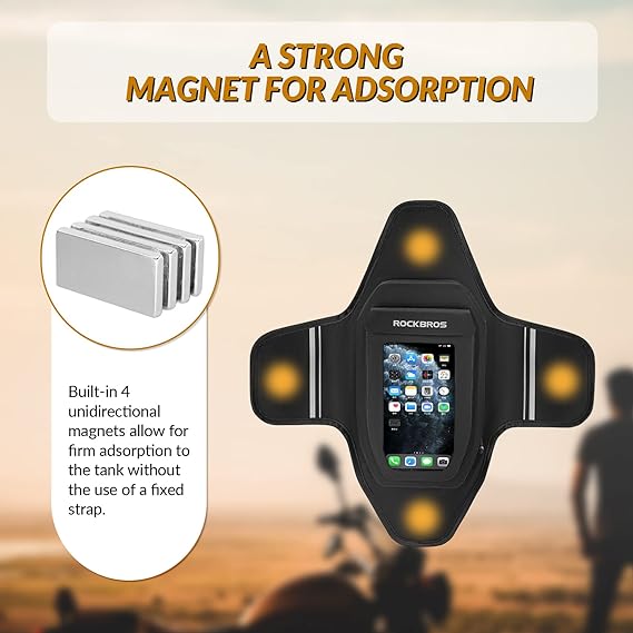 ROCKBROS Motorcycle Waterproof Bag Bike Tank Bag Motorcycle Motorbike Fuel Tank Bags (30120006001)