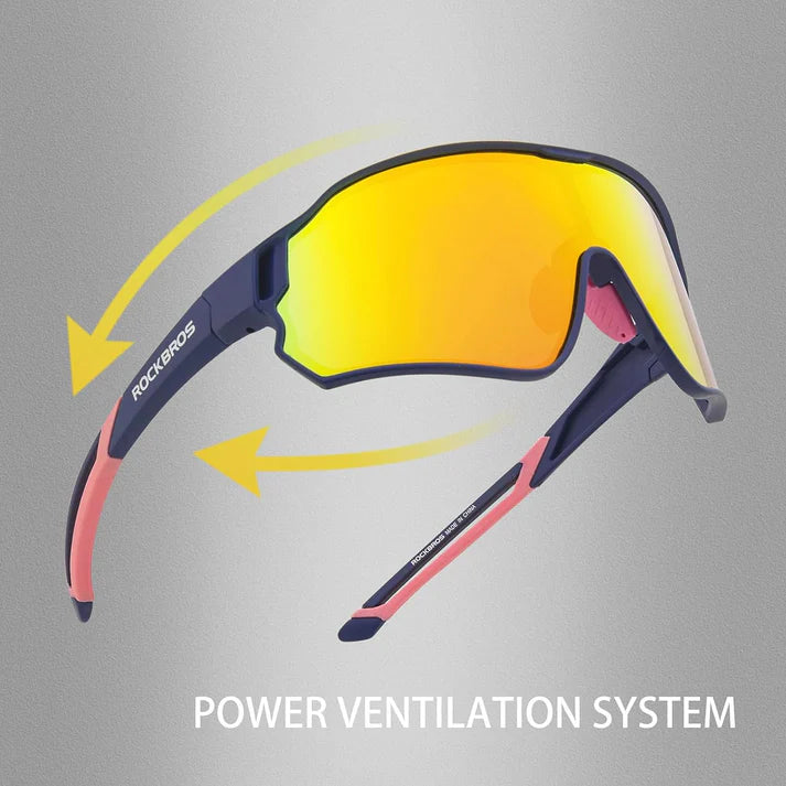 ROCKBROS Polarised Full Lens Sunglasses For Outdoor Sports UV400 (10134PL)
