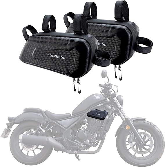ROCKBROS Motorcycle Tool Bag Triangle Side Bag EVA Hard Shell 2Pcs (30120023001)