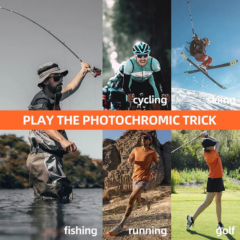 ROCKBROS Polarized Sunglasses Tac Polarized & UV403 Protection (SP225WR)