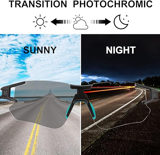 ROCKBROS-Ultralight Photochromic Sunglasses (SP135BG)