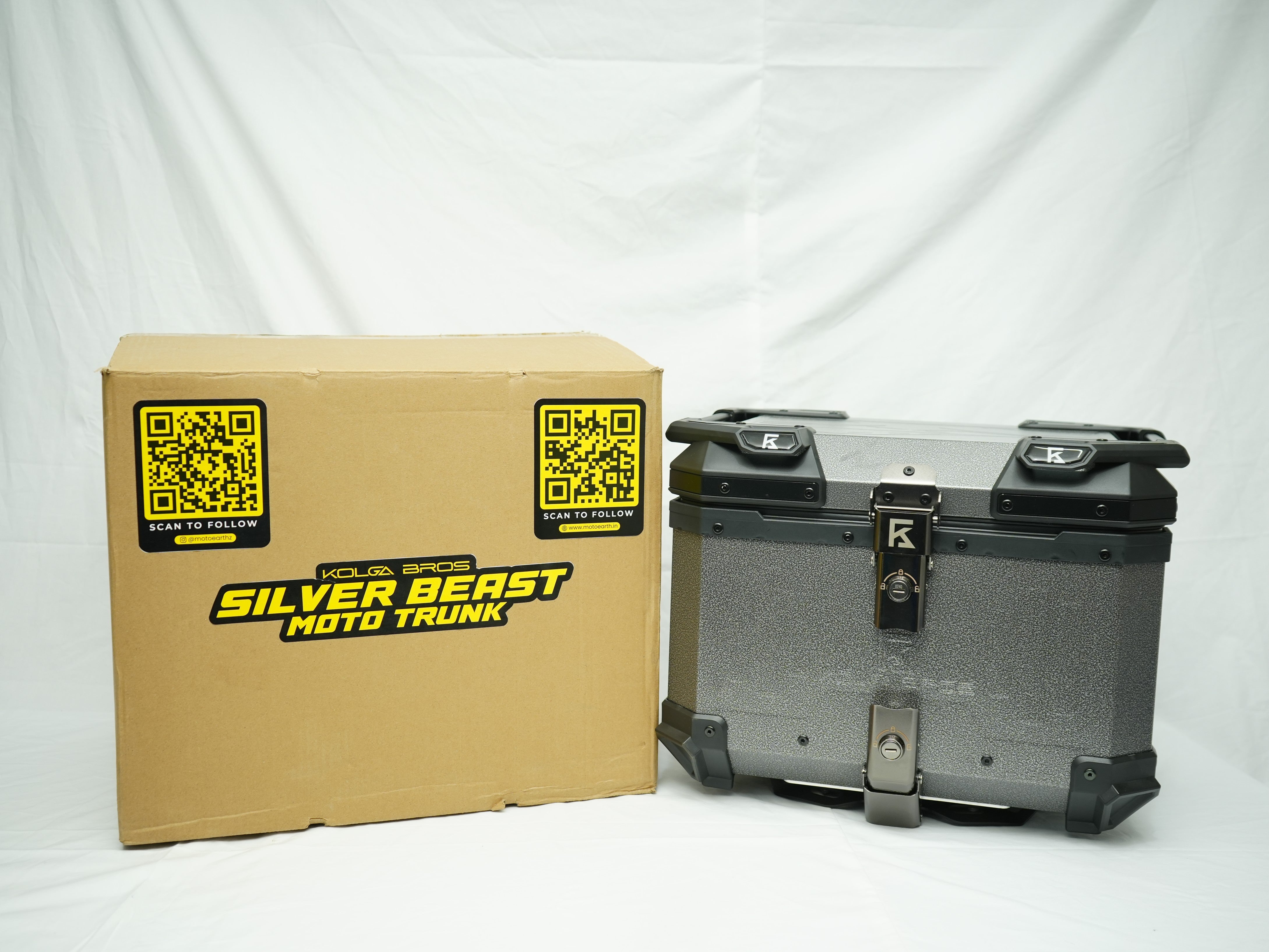 Kolga Bros SILVER BEAST Top Box