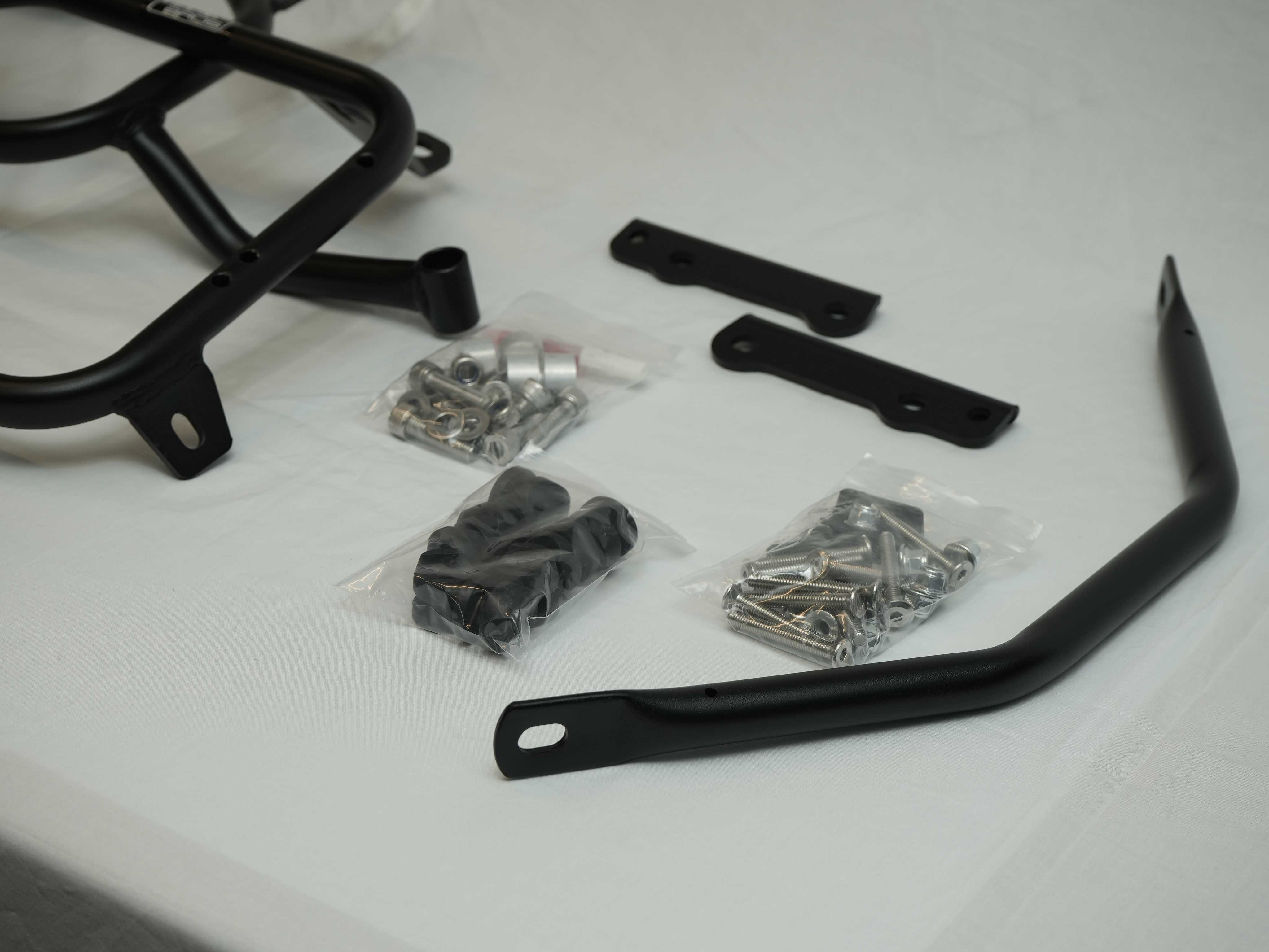 Side frame for Honda TRANSALP 750, Black