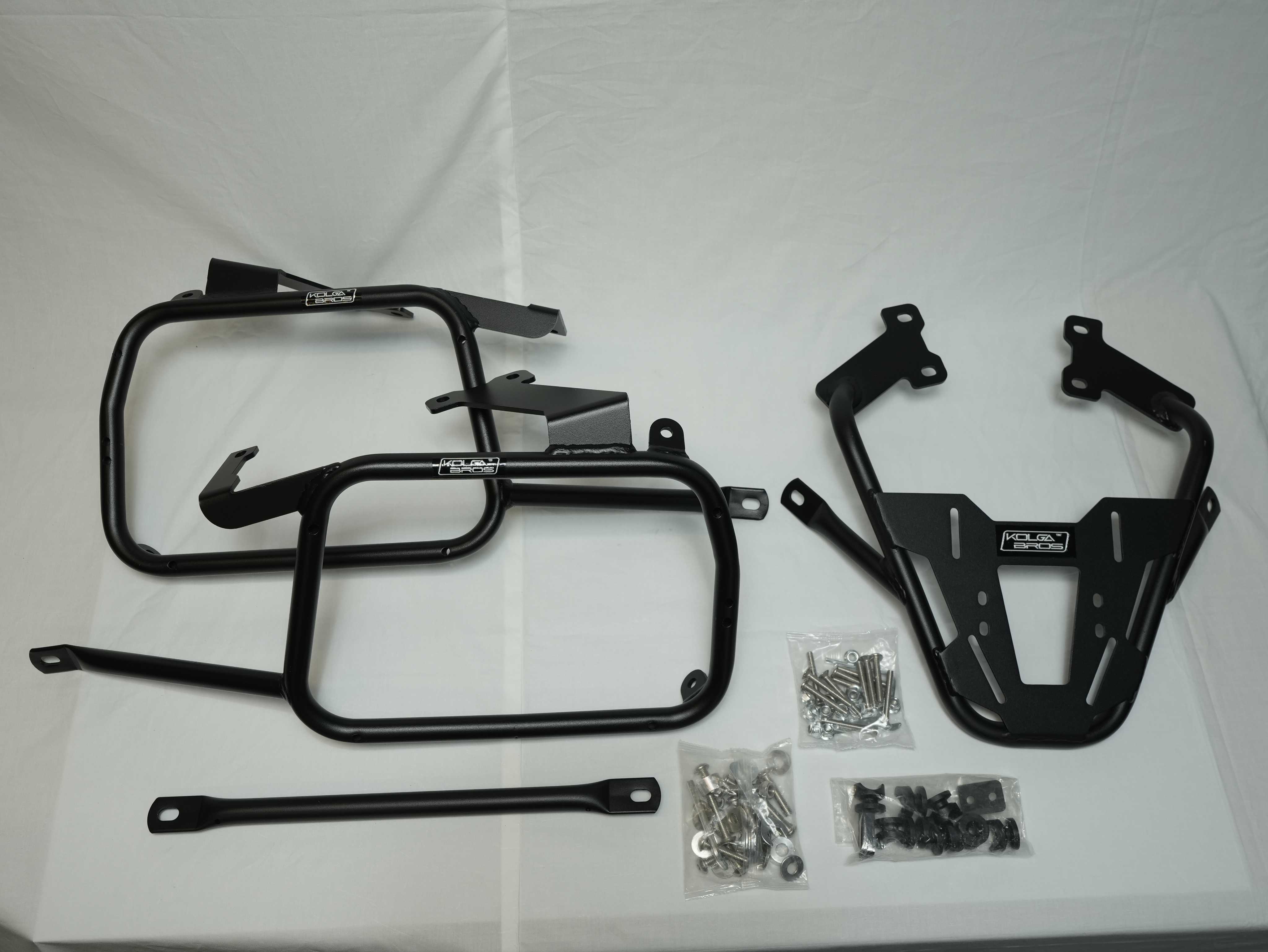 Tail rack + Side frame for Honda CB500/NX500,Black