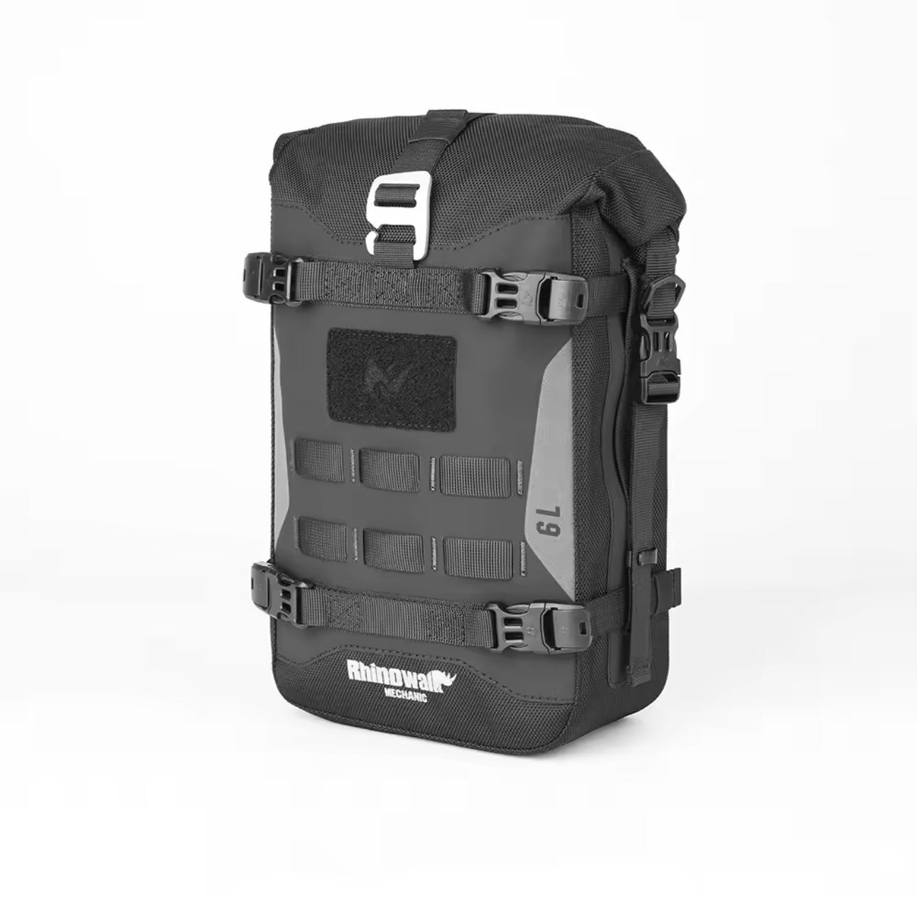 Rhinowalk 6l Waterproof Crash Bar Bag Mechanic Series Motorcycle Bumper Guard Bag Lightweight Molle System Motorcycle Accessory MJX2001