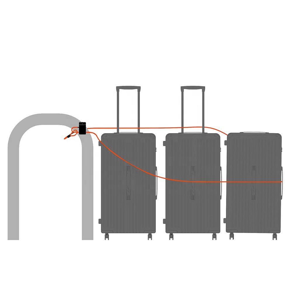 Rhinowalk 2M Heavy Duty Bicycle Cable Lock Anti-Theft Bike Lock for Outdoor Cycling, Scooter, Gate, Fence