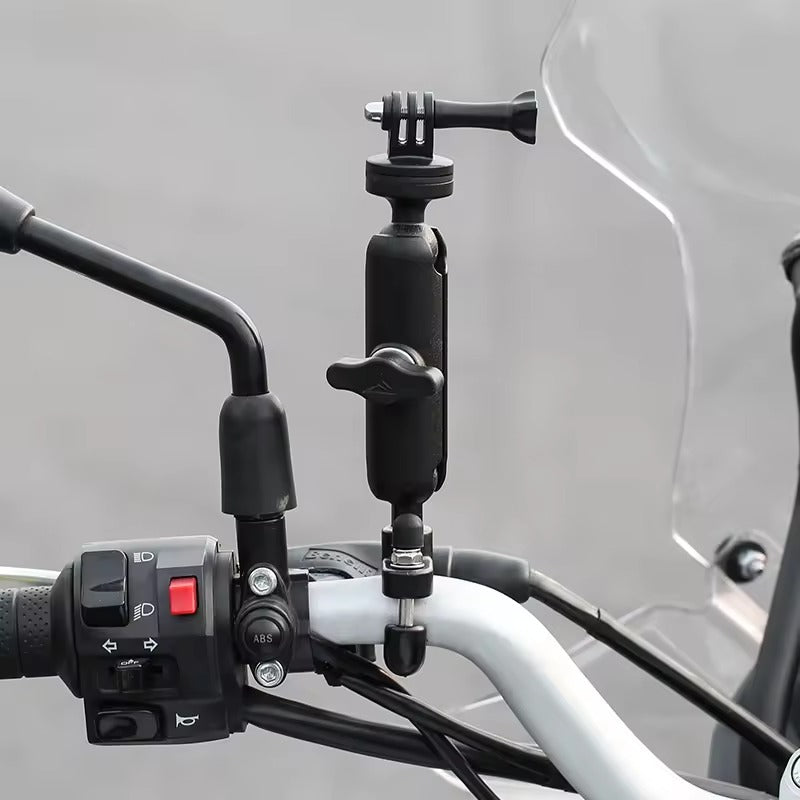 Motowolf Metal New CNC Motorbike Handlebar Extension Rack for Sports Camera Mount Bracket Sports Camera holder (MDL 3519)
