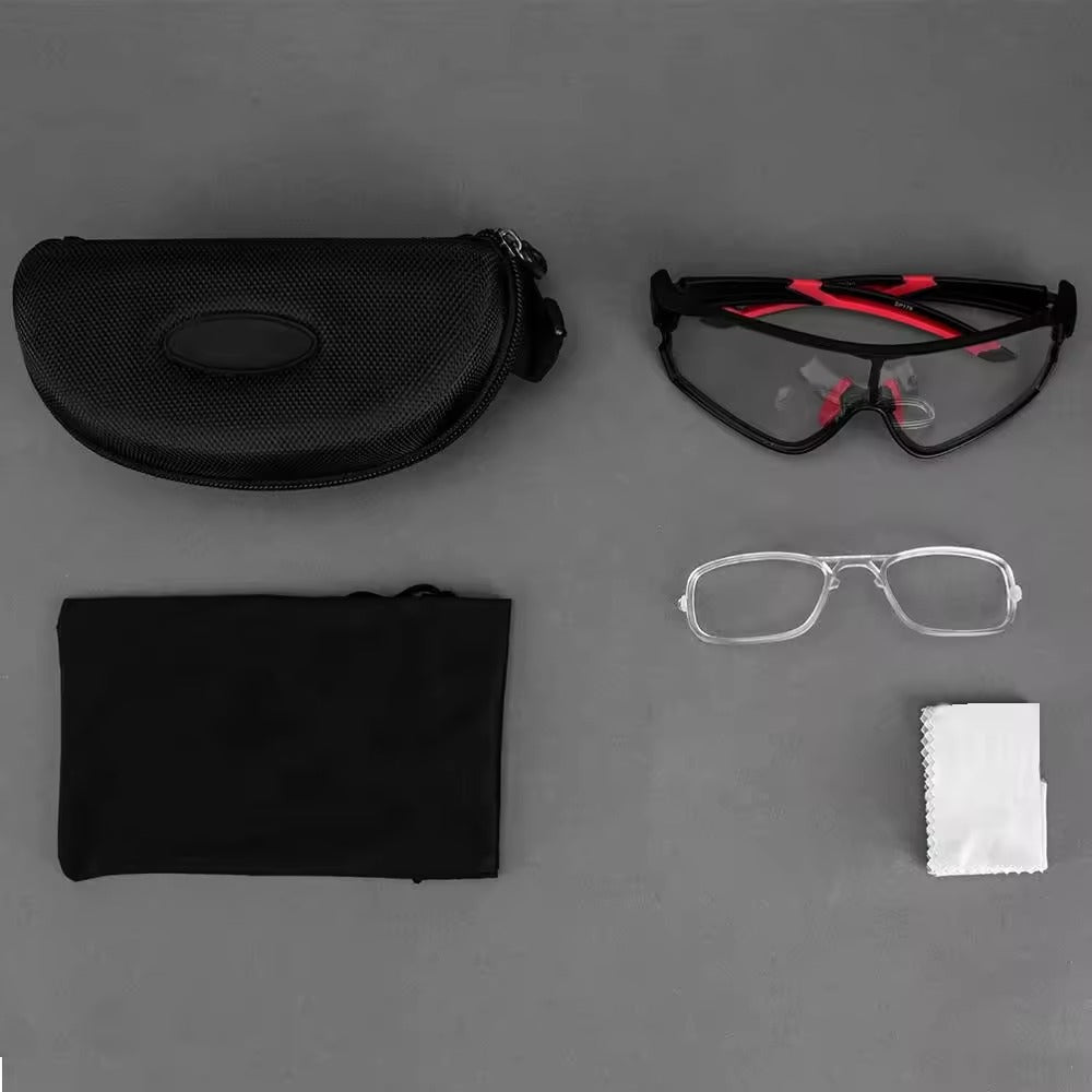 ROCKBROS Photochromic Sunglasses Thicken PC Lenses With UV400 Protection Coating (10135)