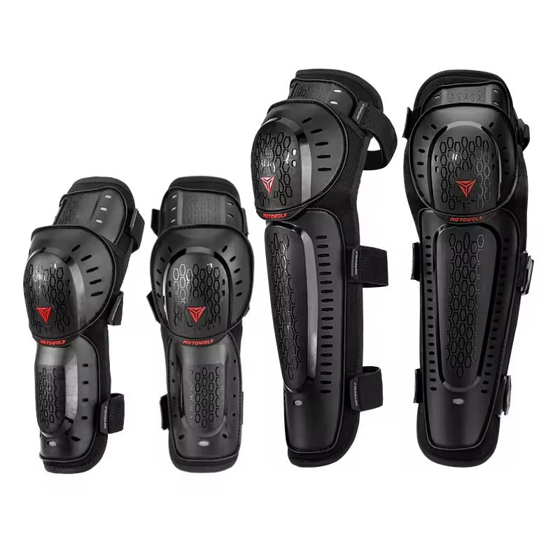 MOTOWOLF Winter outdoor sports protective velvet warm knee pads for motorcycle riding (MDL 1016B)