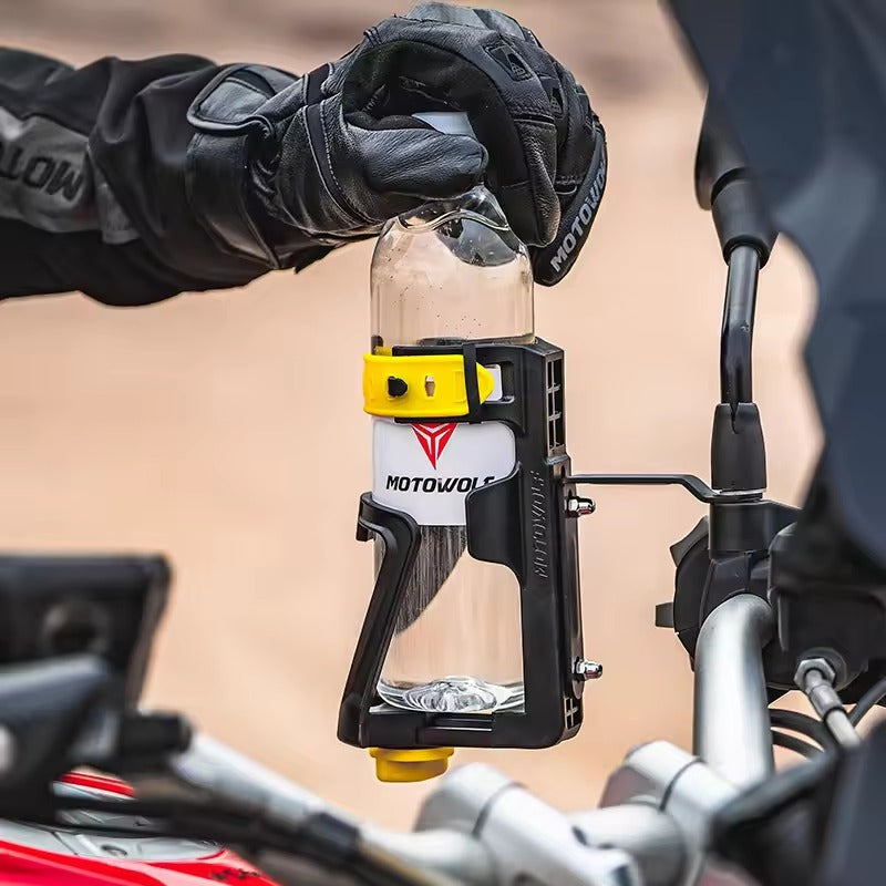 MOTOWOLF bottle holder coffee paper beverage Motorcycle waterproof bottle bracket cup holder (MDL3530B)