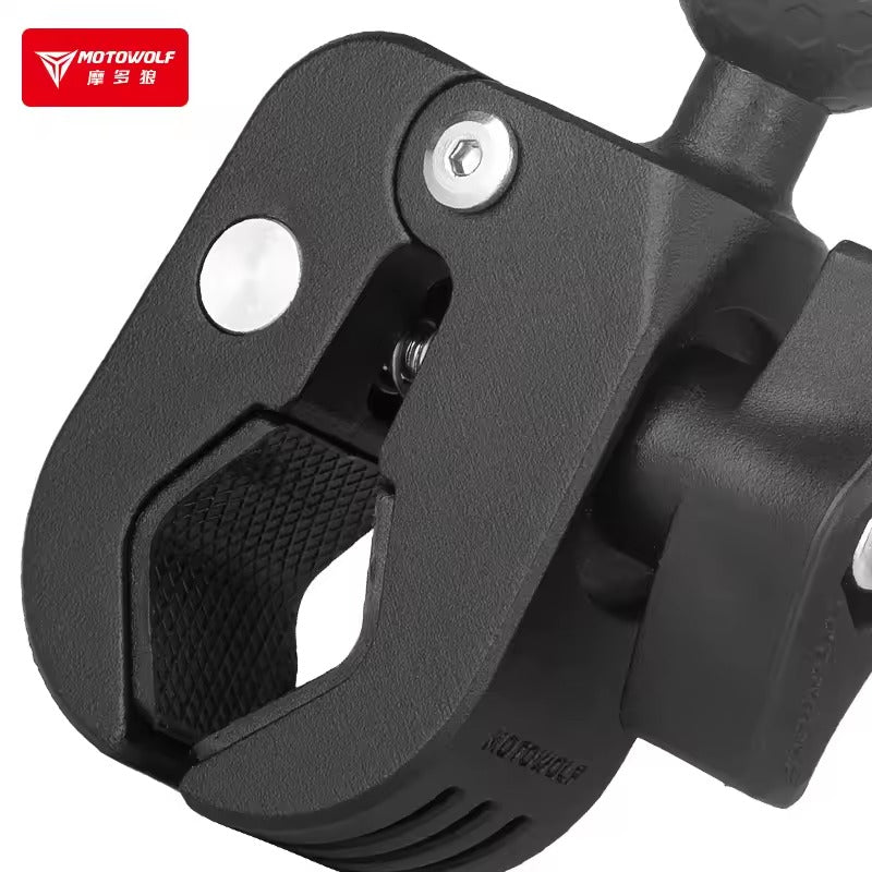 Flexible clamp sport camera holder for Go-pro record camera bracket motorcycle cam holder (MDL 3532) (handlebar)
