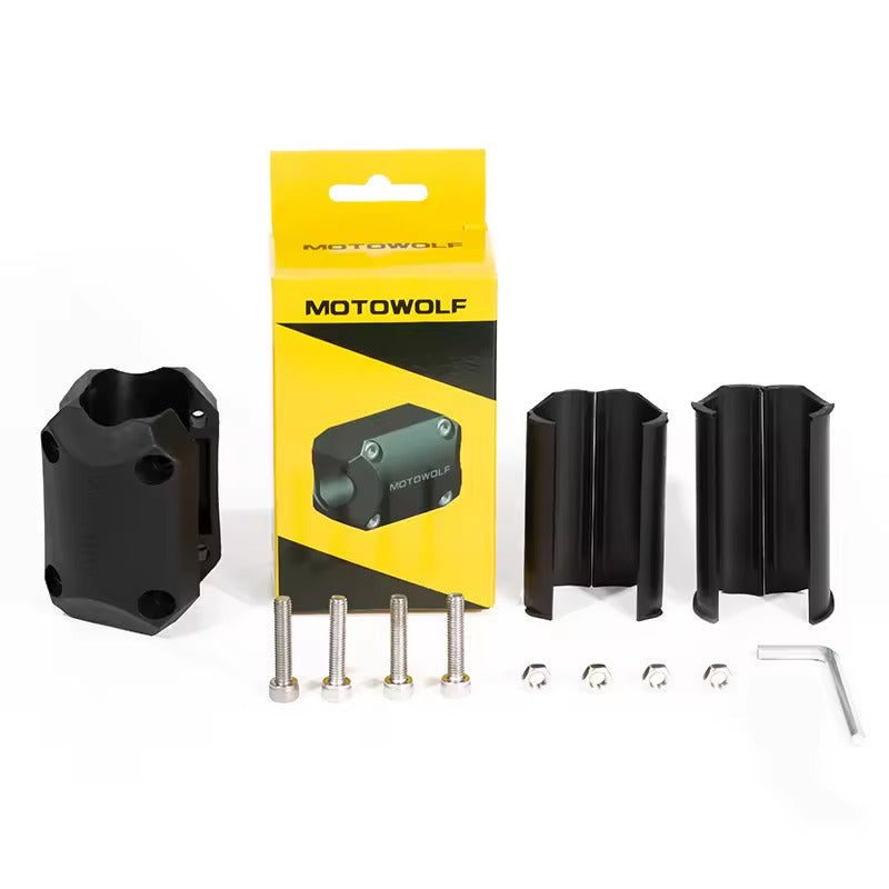 Motowolf CNC Machining Customized High Quality Motorcycle Adjuster Blocks Protection (MDL 3701	)