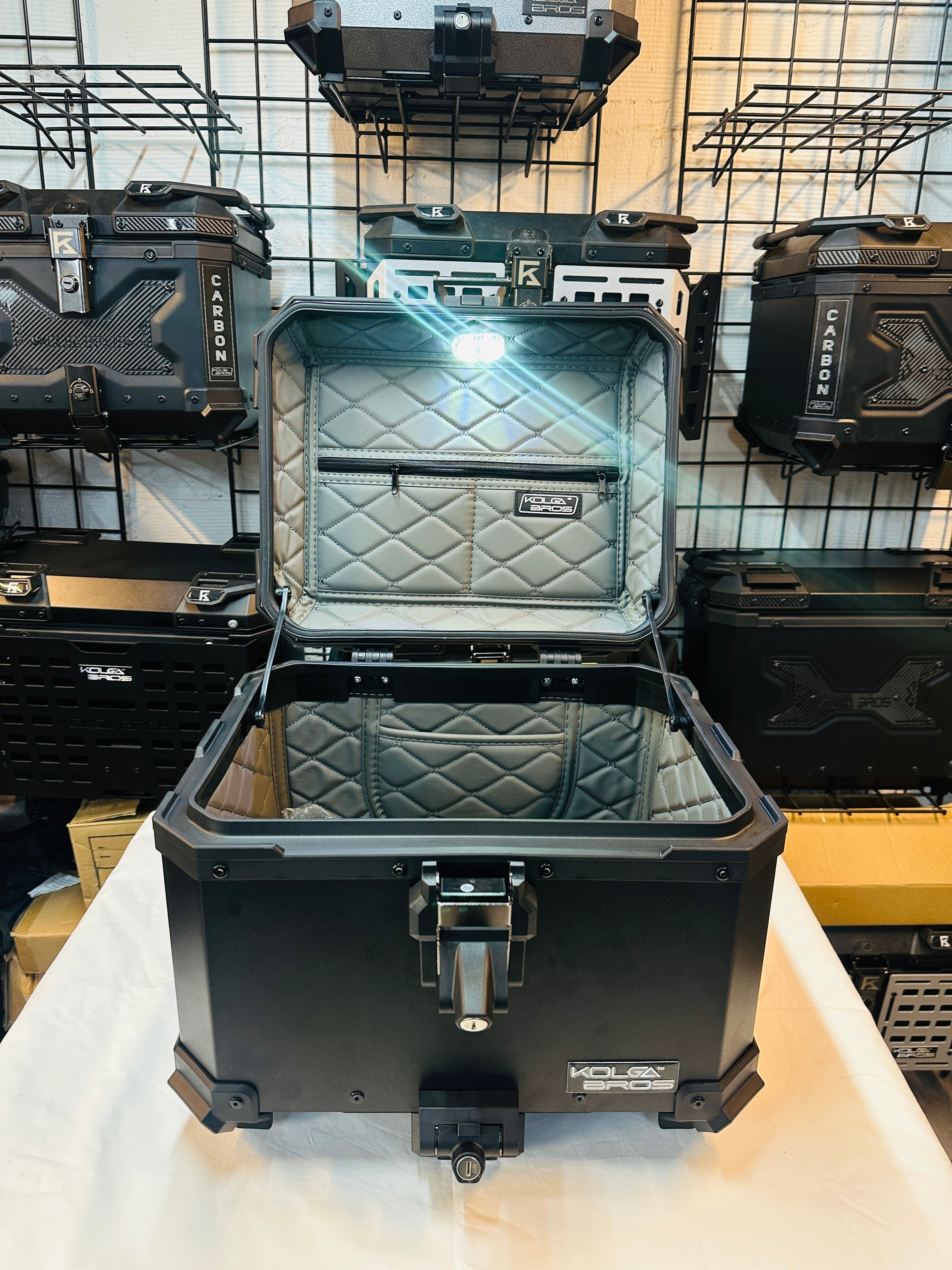 Kolga Bros BLACK BEAST Moto Trunk