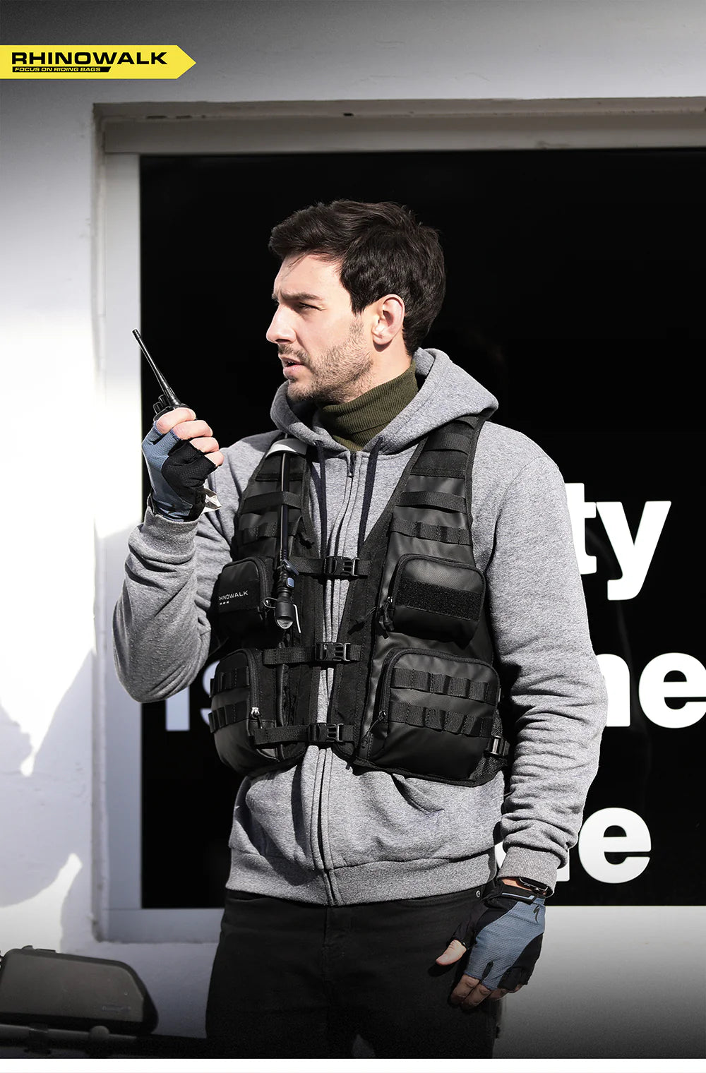 Motorcycle Vest (M1012BK)