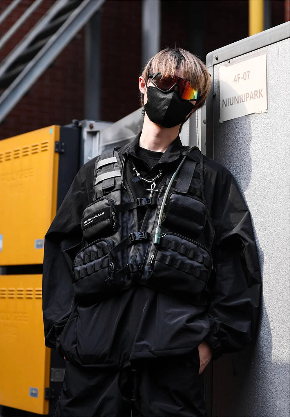 Motorcycle Vest (M1012BK)