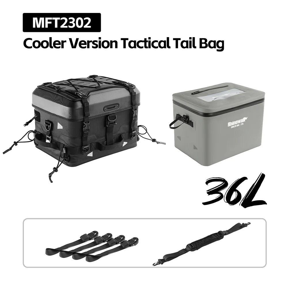 Fortress Series X Tactical Tail Bag - Soft TopBox