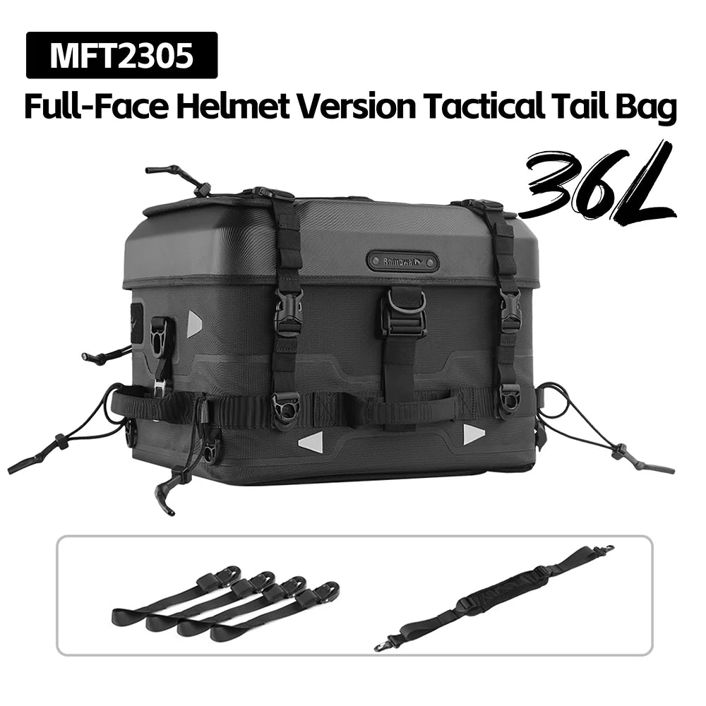 Fortress Series X Tactical Tail Bag - Soft TopBox