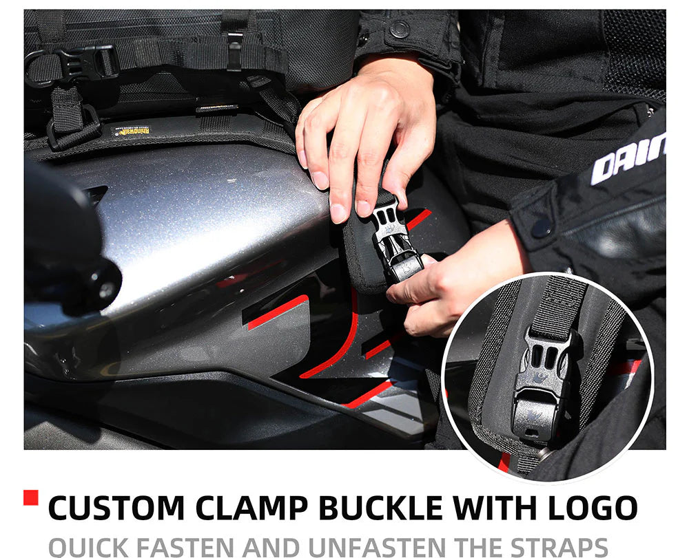 Motorcycle Tank Bag Portable Motor Accessory For Universal Motor Cross Fuel Tank Kit Installation Accessories Motor Front Bag (MT001A)