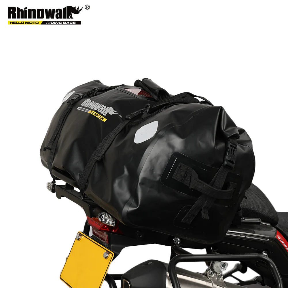 Rhinowalk 65L Motorcycle Waterproof Bag Large Capacity Motorcycle Dry motoearth.in