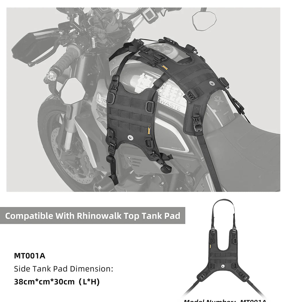 Tank Base Mounting for tank bag (MTR001B)