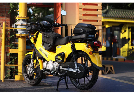 Rhinowalk Tunnel bag for scooter, 15 ltr Underbone Motorcycle Bike Seat Pack with Molly System (MTR5001)