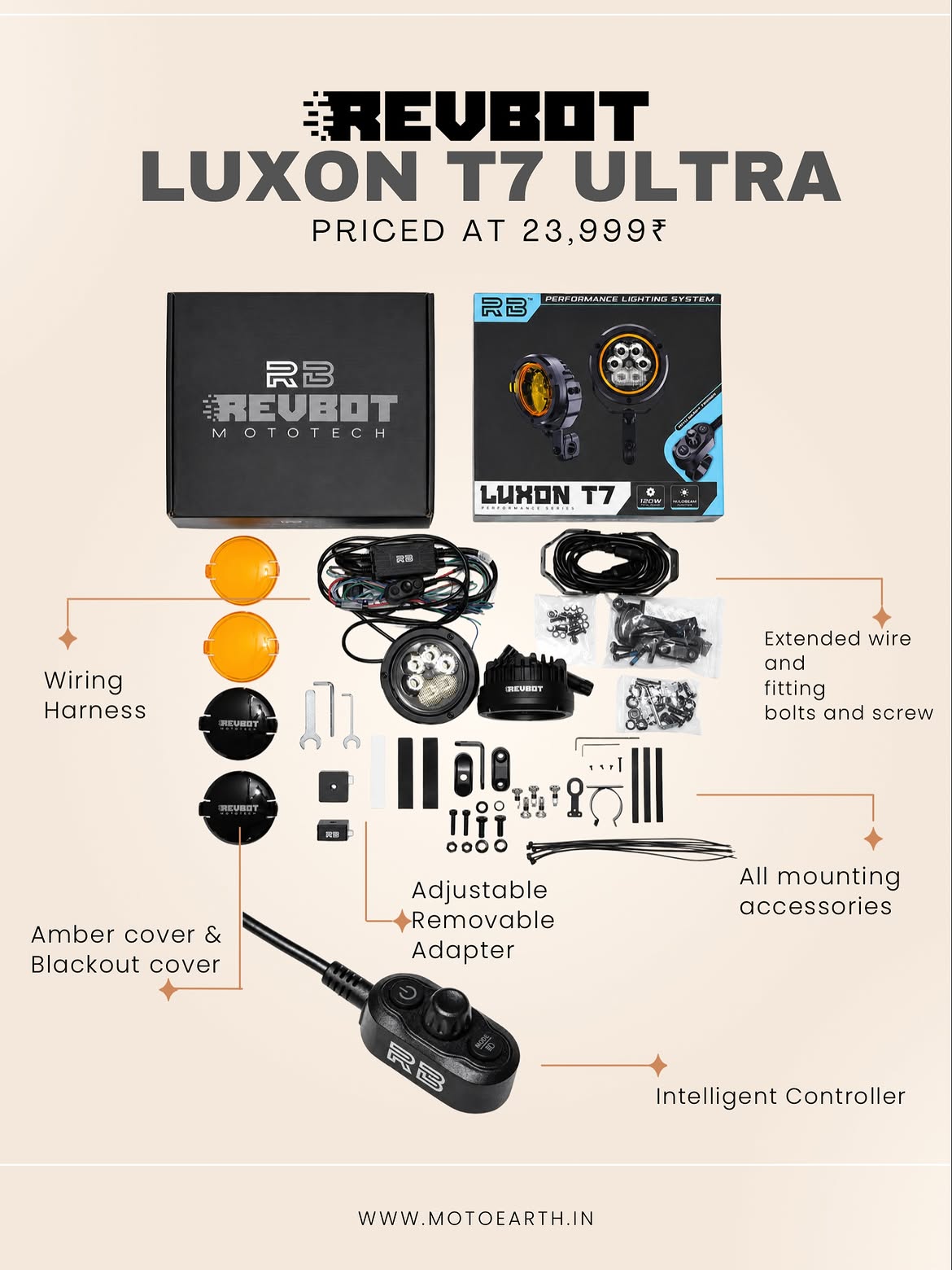 REVBOT MOTOTECH -LUXON  T 7  ULTRA