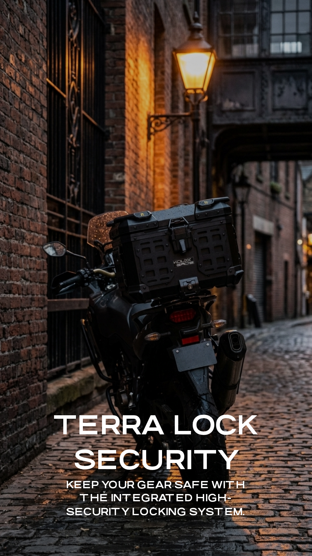 KOLGA BROS - Adventure Pro Moto Trunk-CUSTOMISABLE-TERRA LOCK-KBMT11