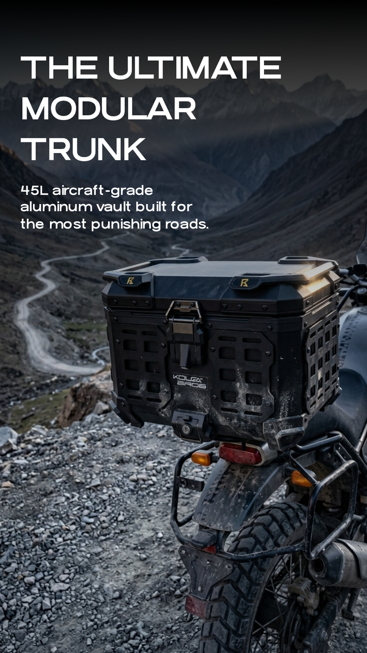 KOLGA BROS - Adventure Pro Moto Trunk-CUSTOMISABLE-TERRA LOCK-KBMT11
