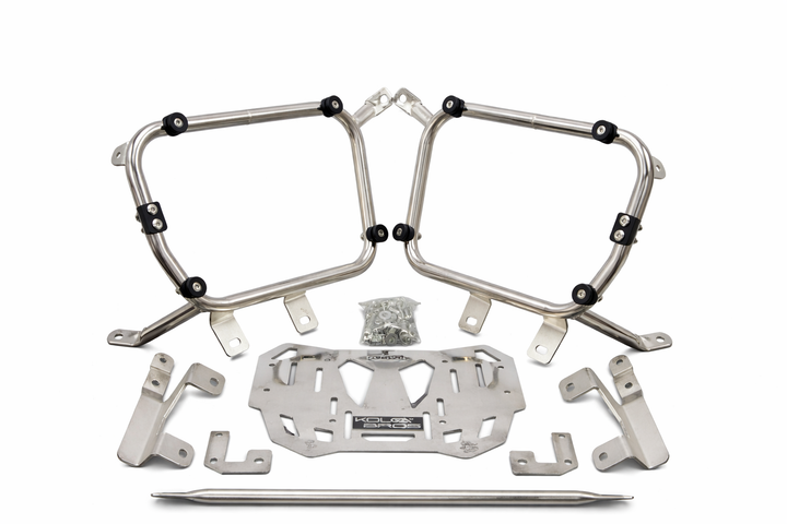 KOLGA BROS Panniers Stay and Tail Rack for Kawasaki Versys 1000 and Versys 1100