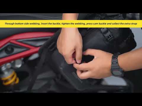 Rhinowalk Motorcycle Saddle Bag Mounting Base Motorbike Tail Seat Bag OS Base for ADV, Dirt Bikes Motorcycle Accessories (MT002A)