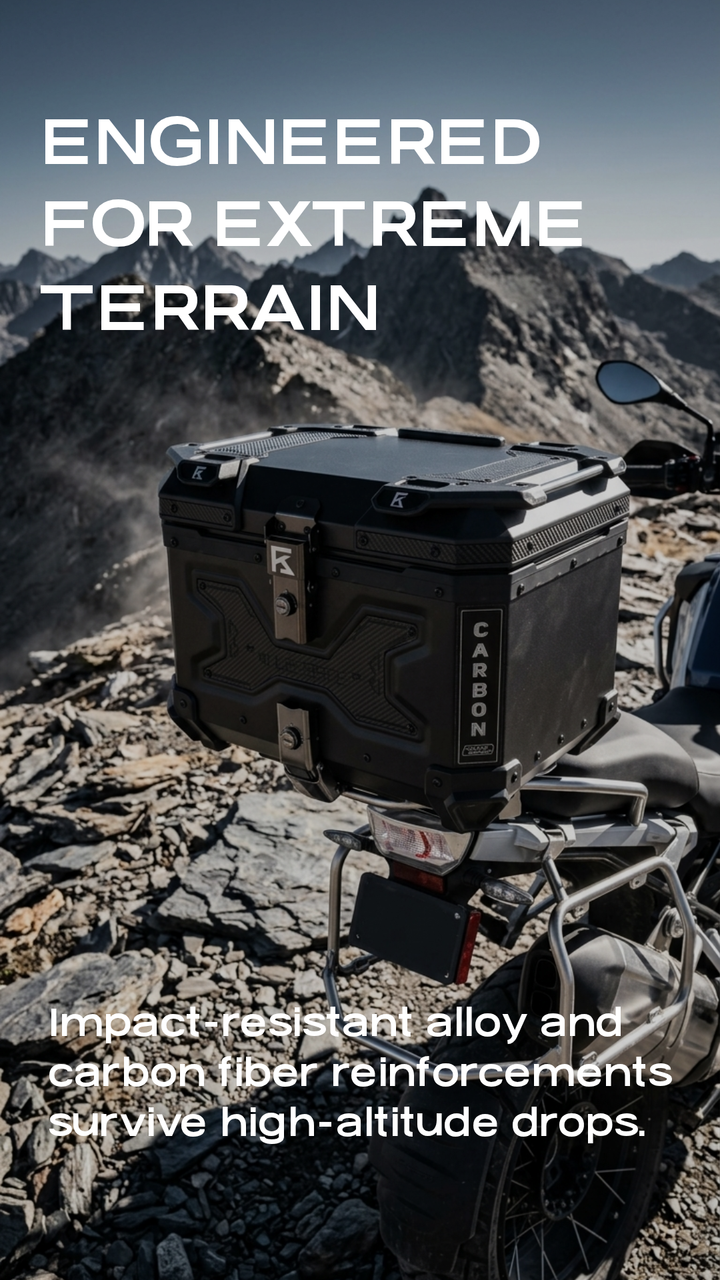 KOLGA BROS CARBON MOTO TRUNK - 45L